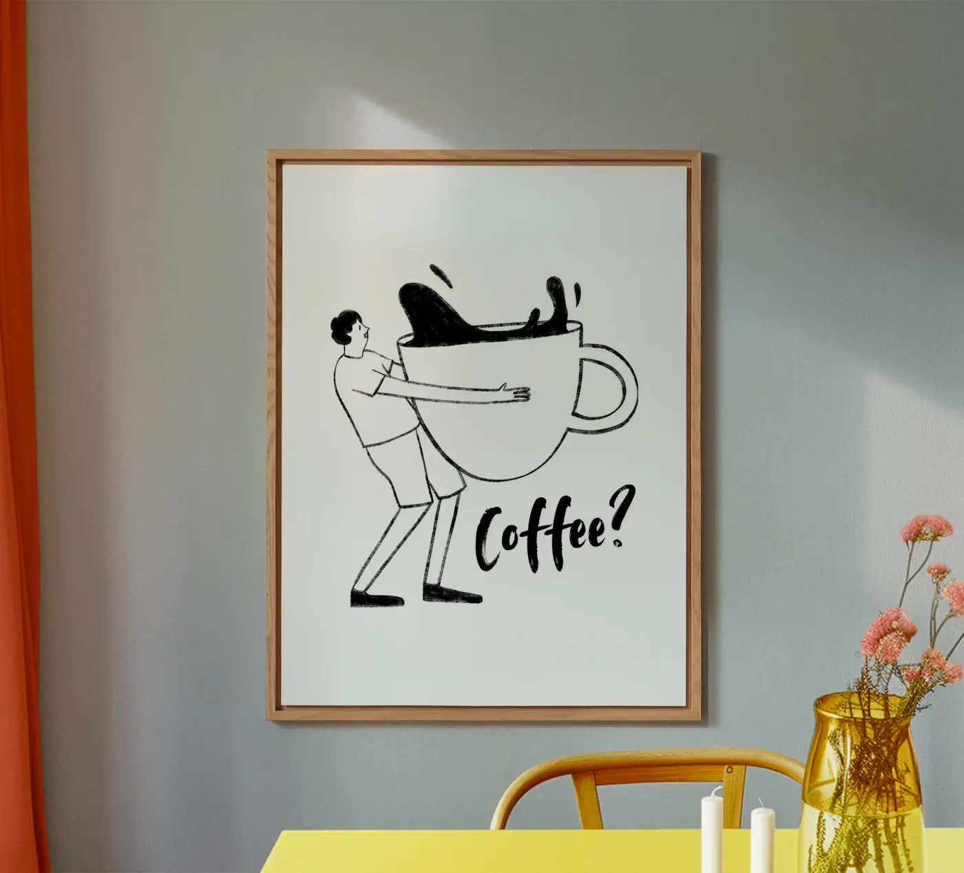 Coffee? alluminio dibond da ArtDesign by KBK
