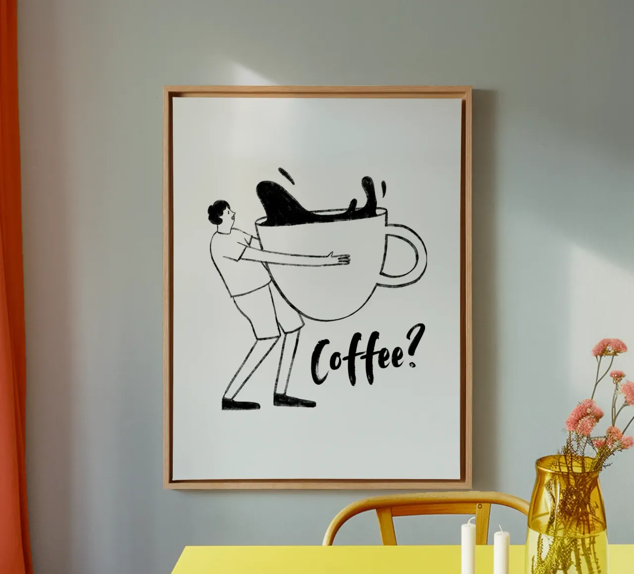 Caffè? tela da ArtDesign by KBK