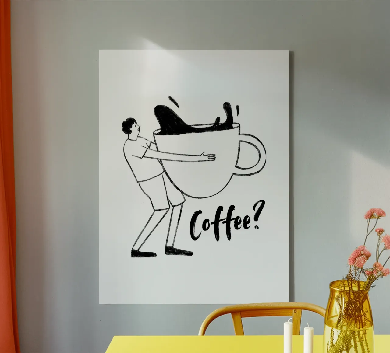 Caffè? tela da ArtDesign by KBK