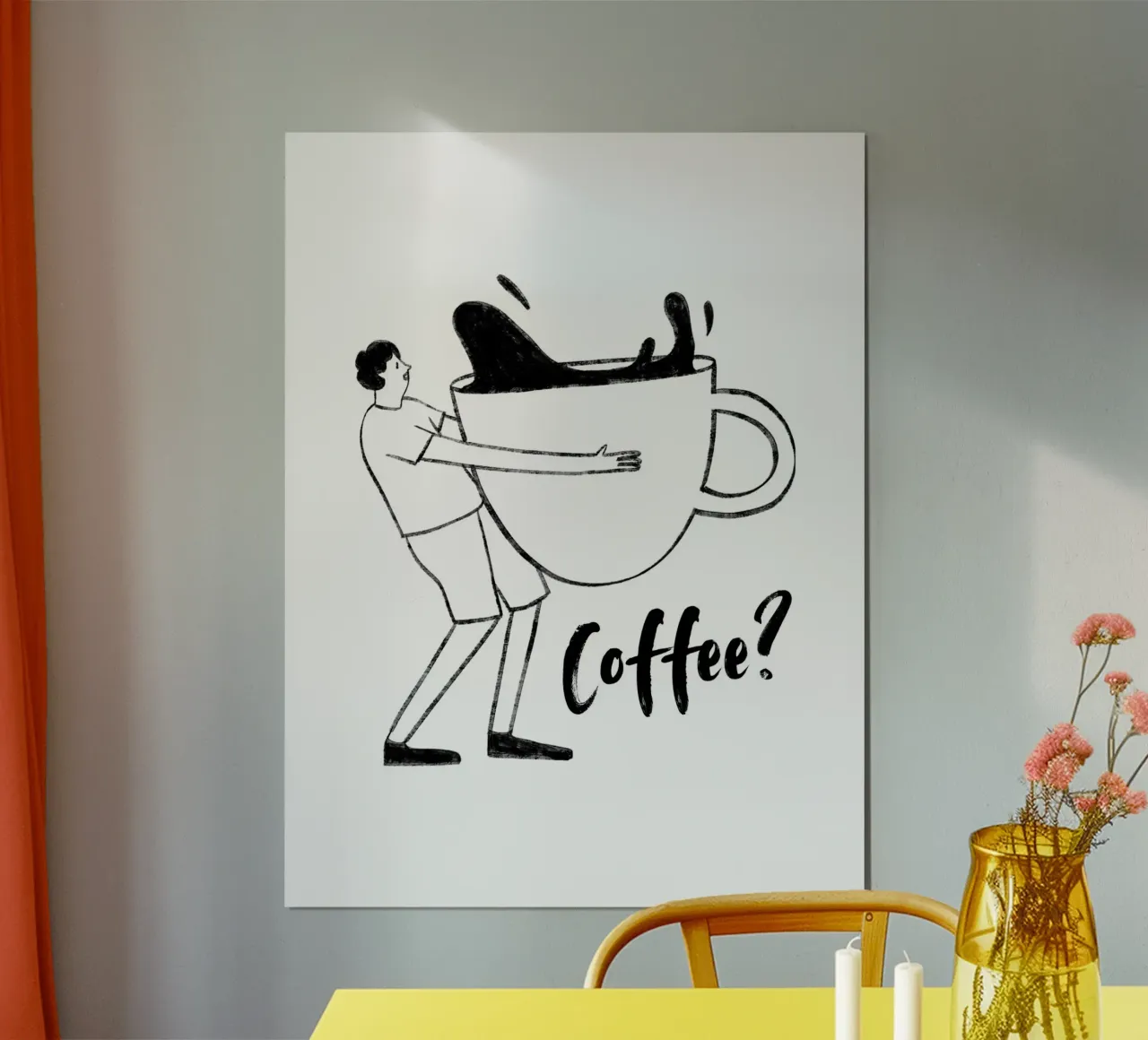 Caffè? carta hahnemühle da ArtDesign by KBK