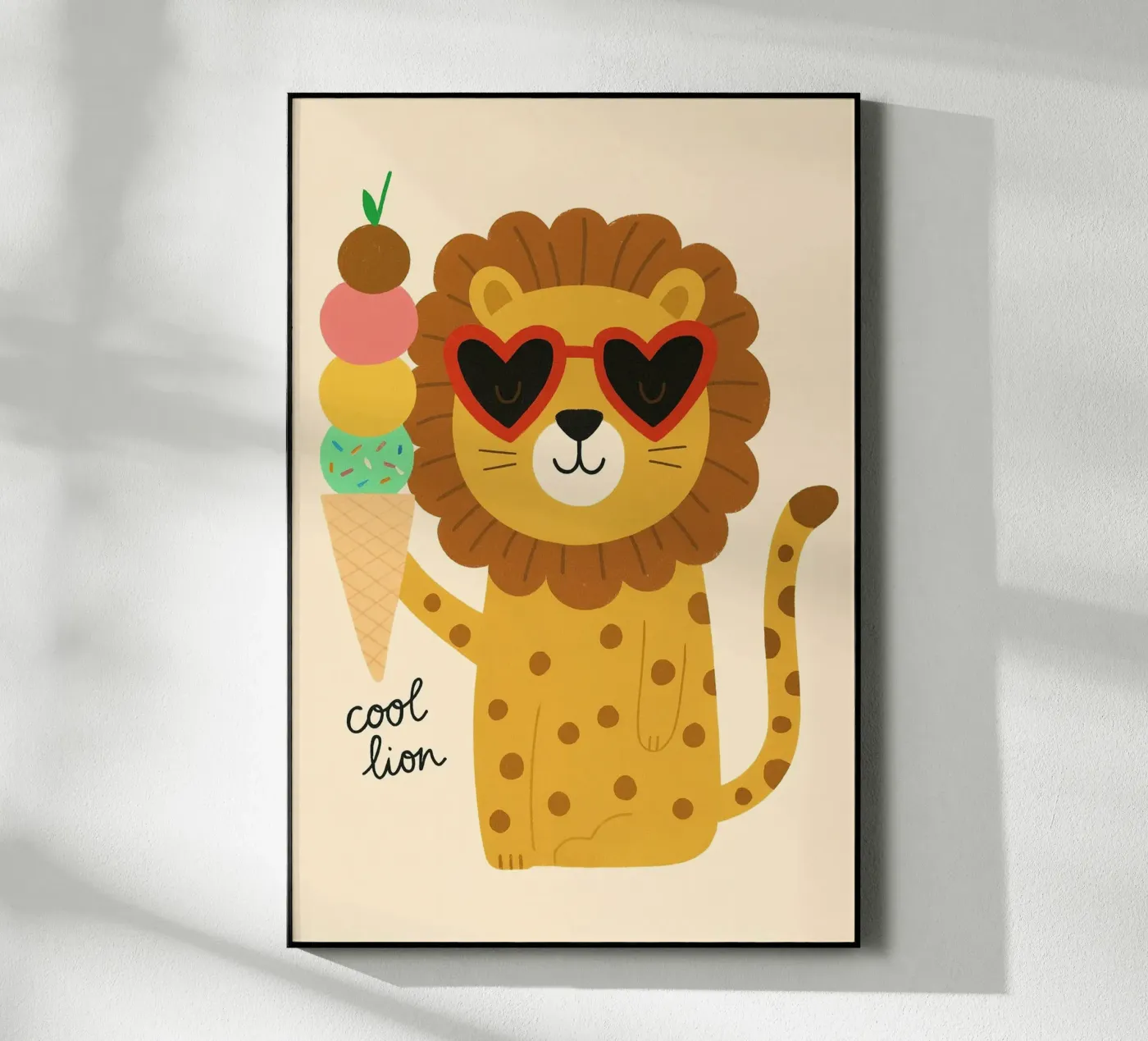 Cool Lion plexiglass da PurePeachStudio