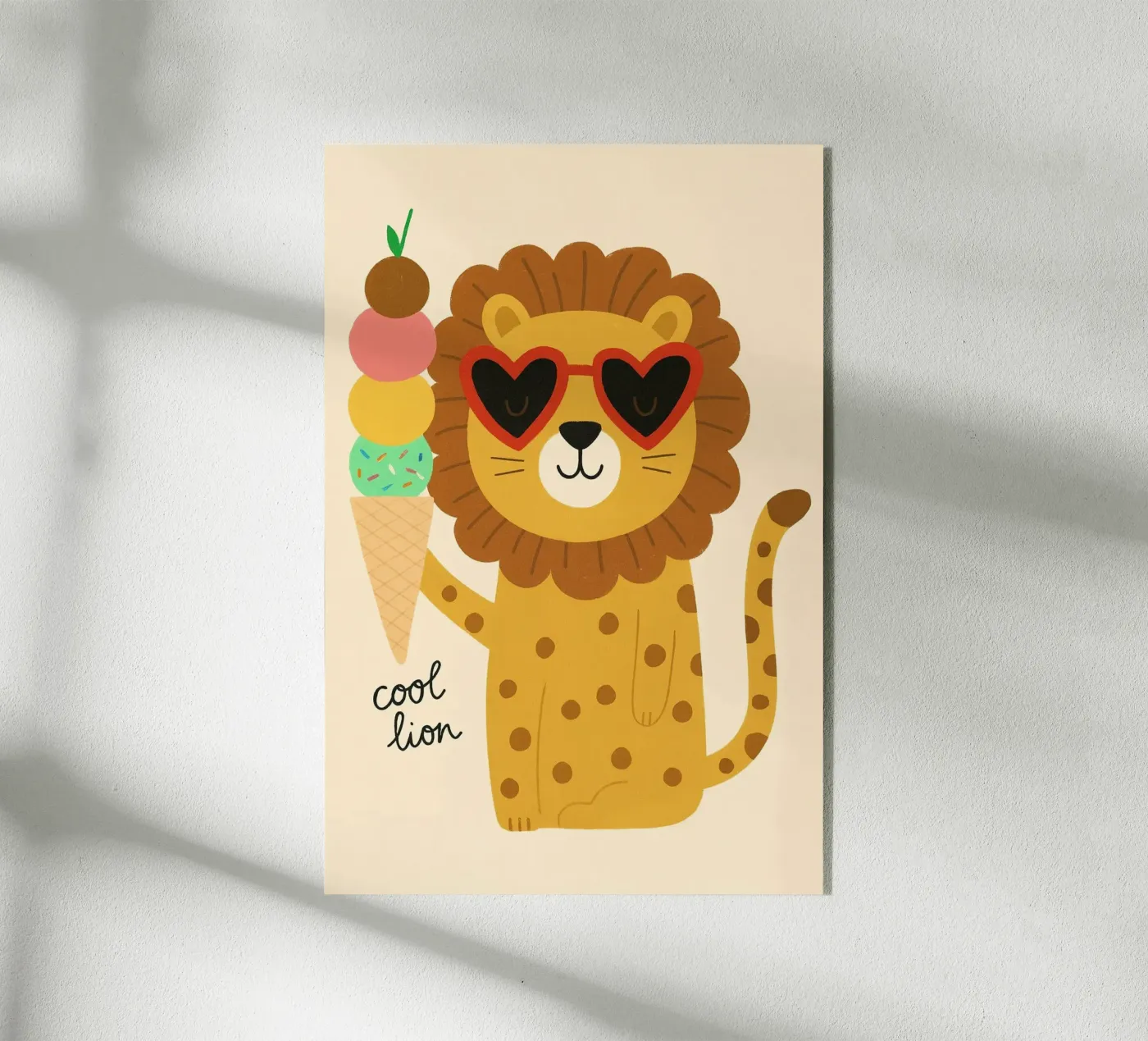 Cool Lion plexiglass da PurePeachStudio