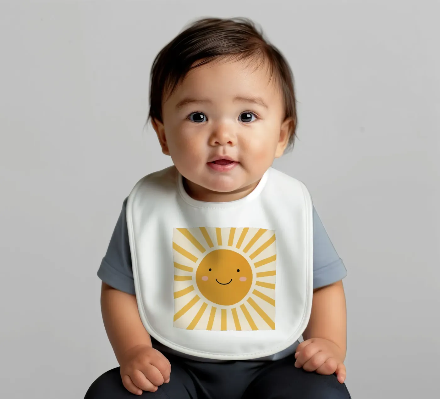 Zon baby slabbetje van PurePeachStudio