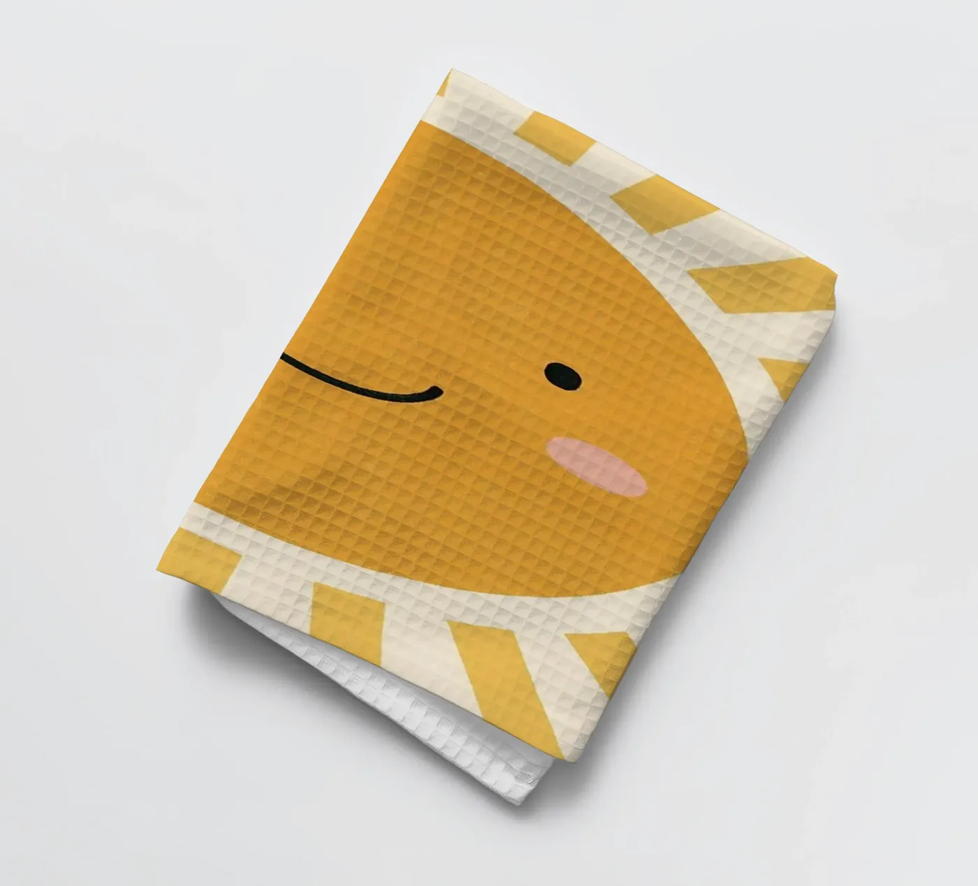 Sun tea towel by PurePeachStudio