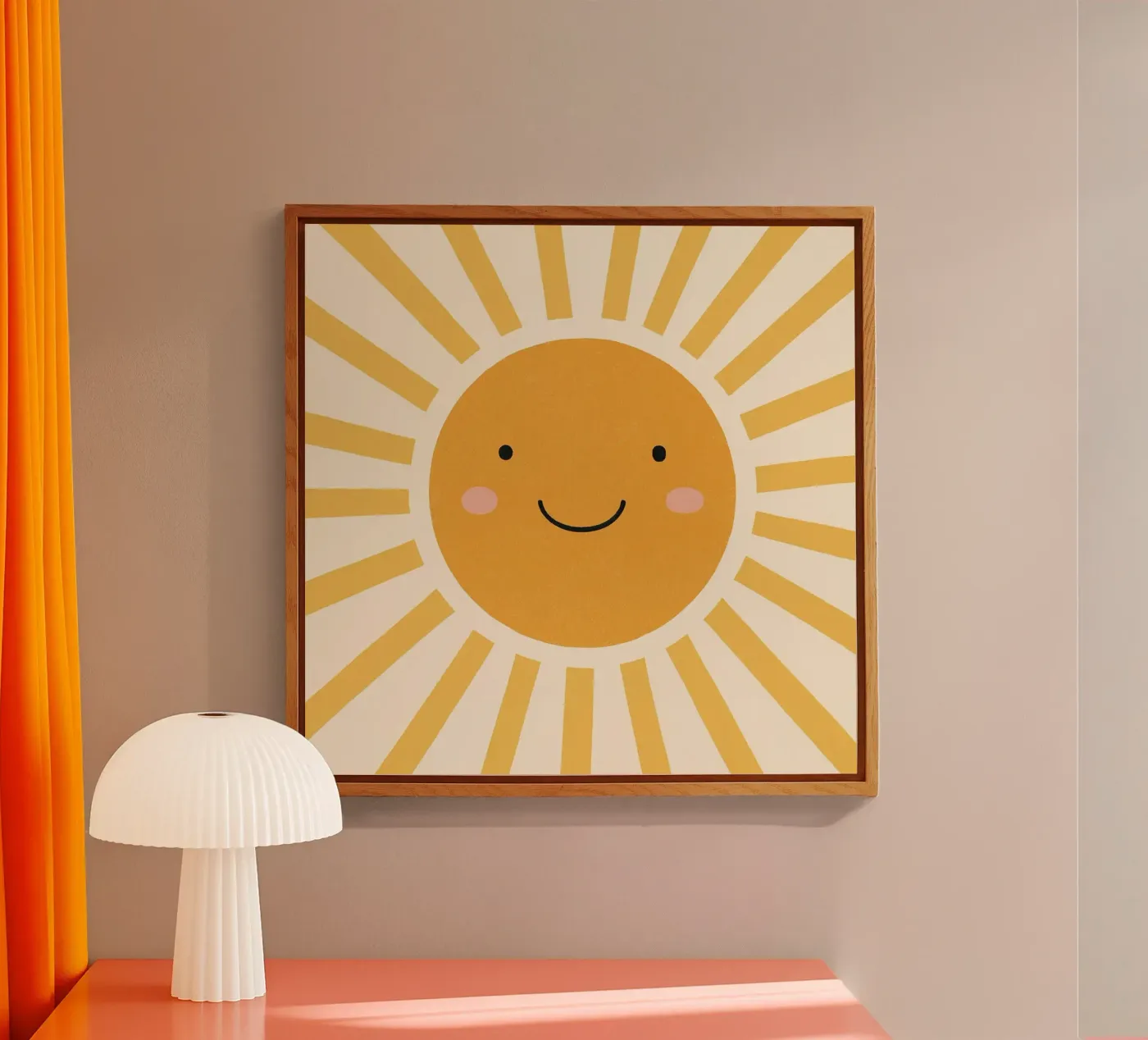 Sonne Acryl-Glas von PurePeachStudio