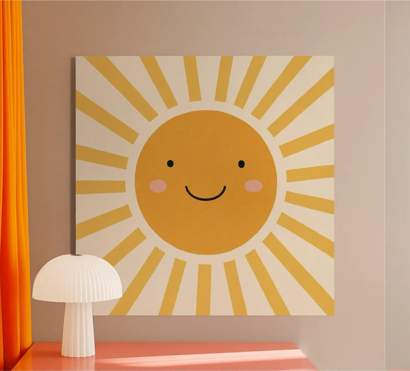 Sonne Acryl-Glas von PurePeachStudio