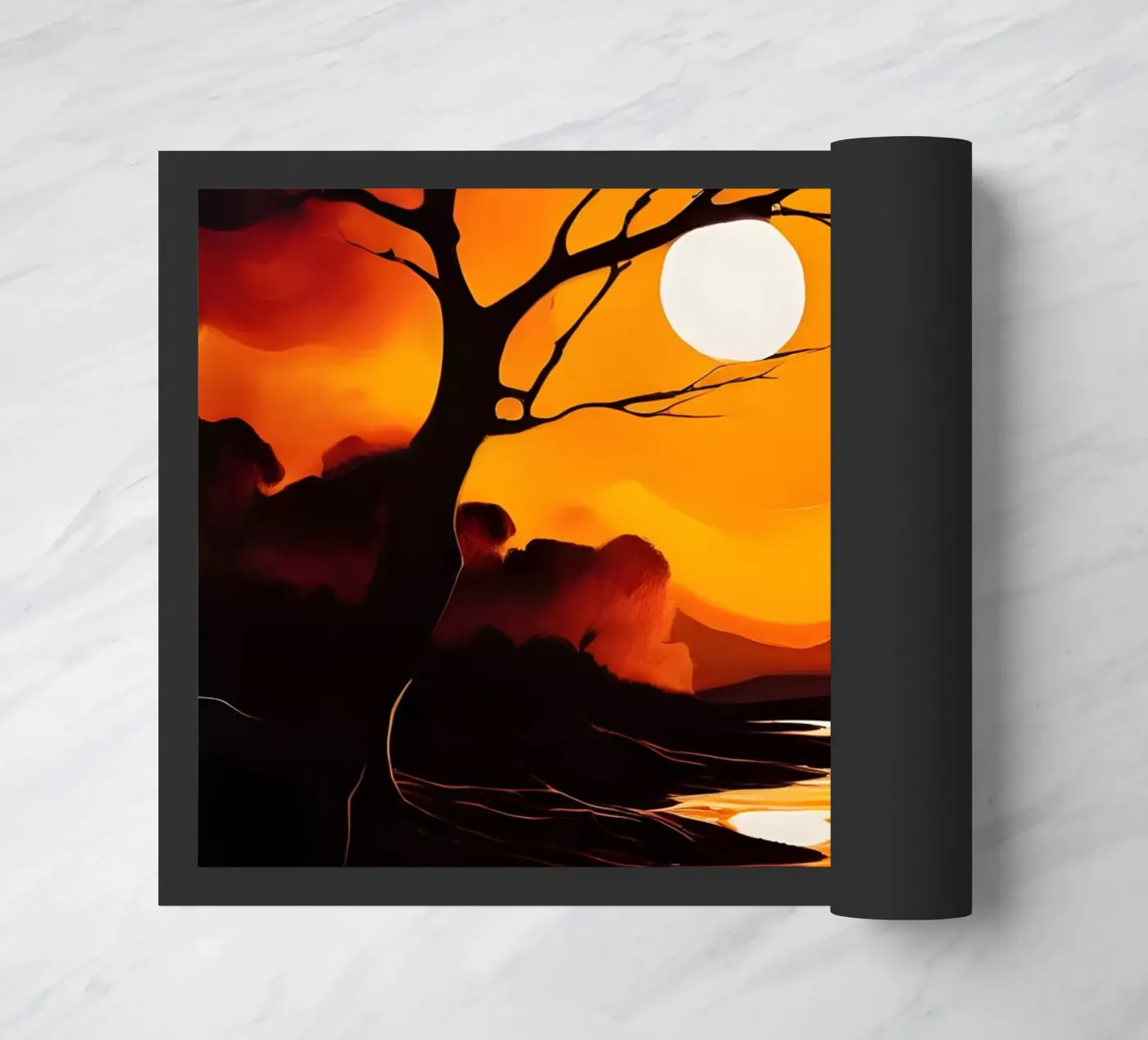 Sunset Serenade paillasson de Artistic-shop