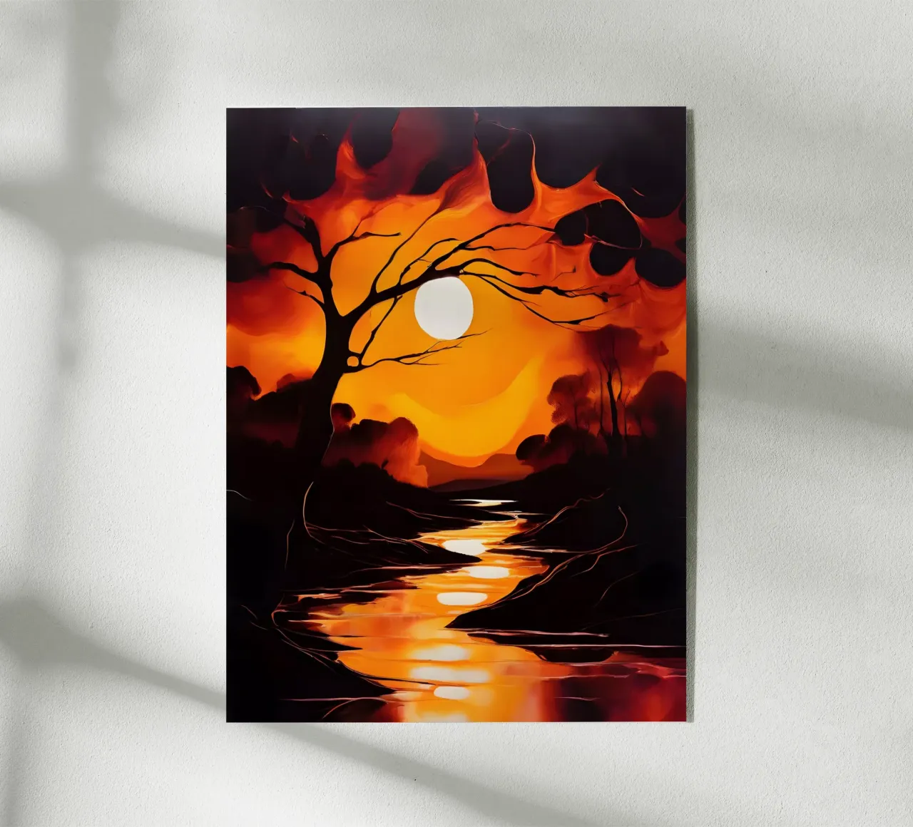 Sunset Serenade plexiglass da Artistic-shop