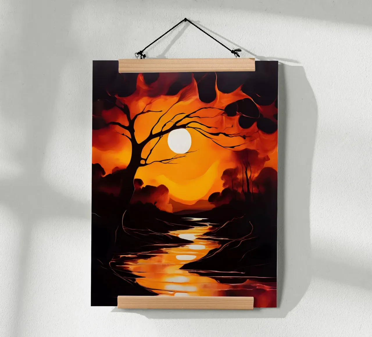 Sunset Serenade poster by Artistic-shop