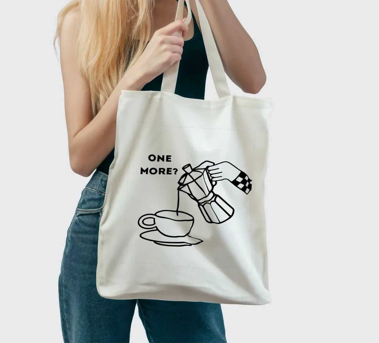 UN ALTRO? borsa in juta da ArtDesign by KBK
