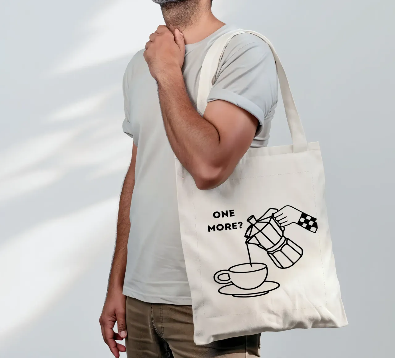 UN ALTRO? borsa in juta da ArtDesign by KBK
