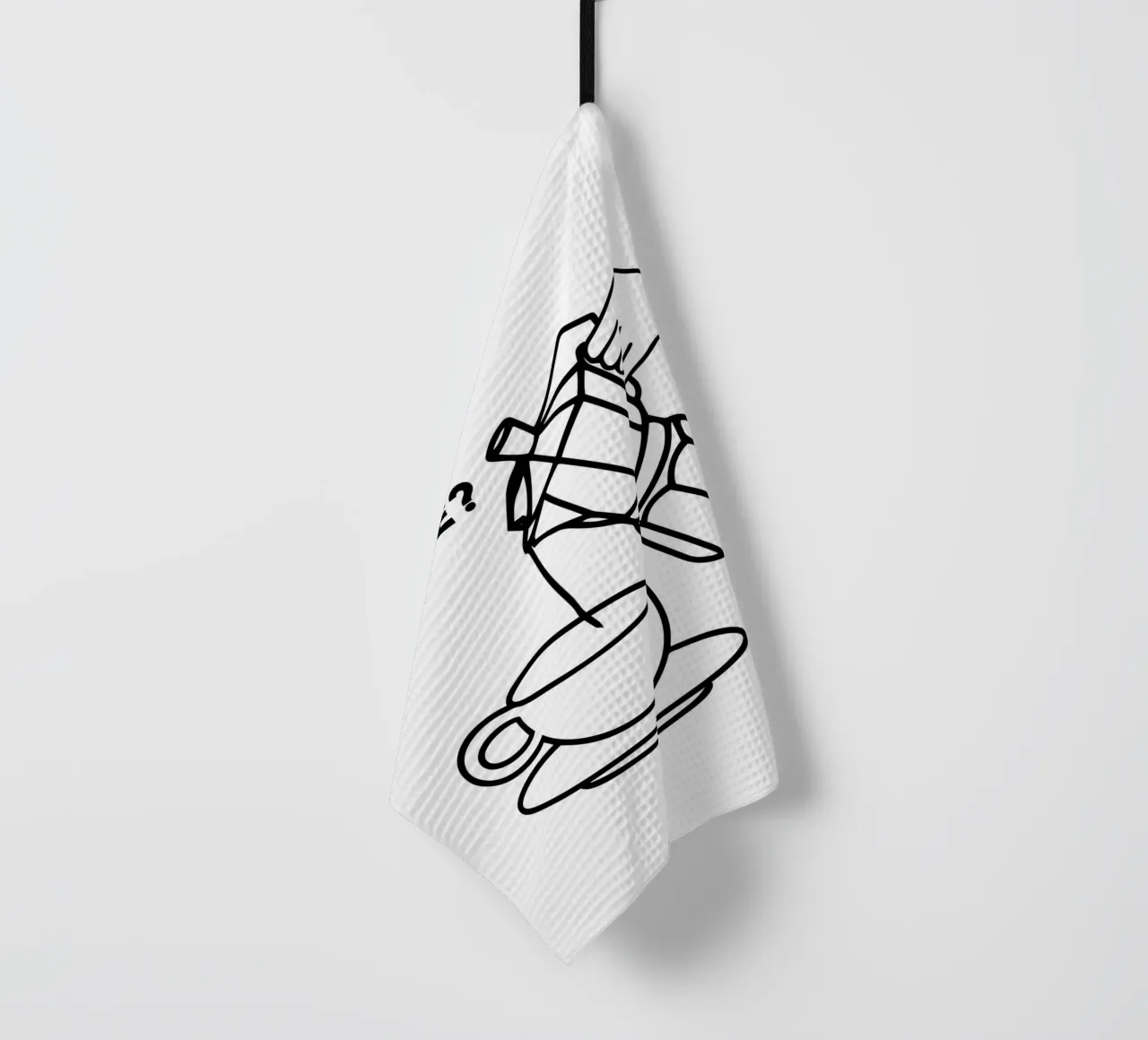 UN ALTRO? canovaccio da cucina da ArtDesign by KBK