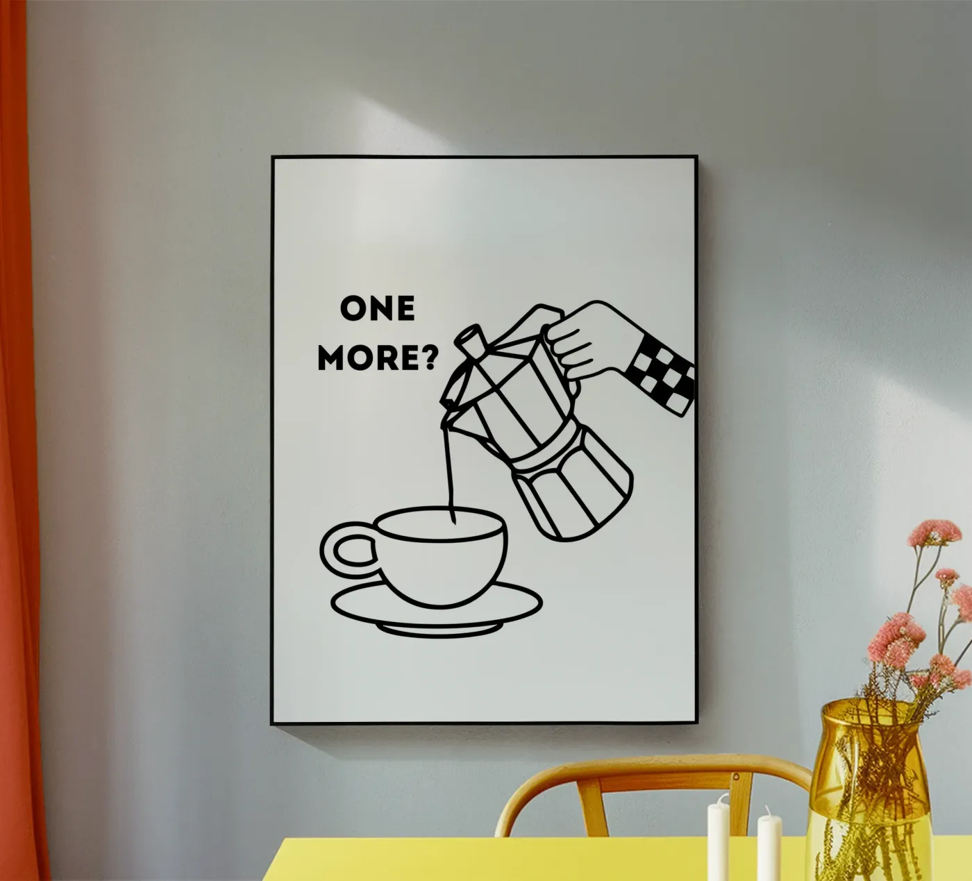 ONE MORE? acrylic glass by ArtDesign by KBK