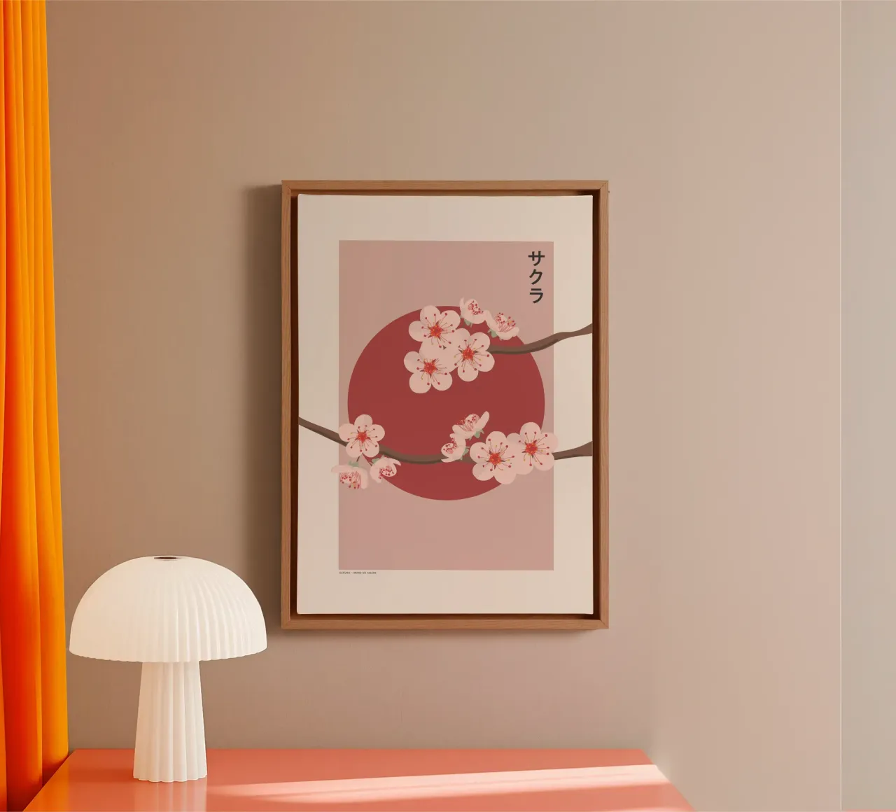Sakura tela da PurePeachStudio