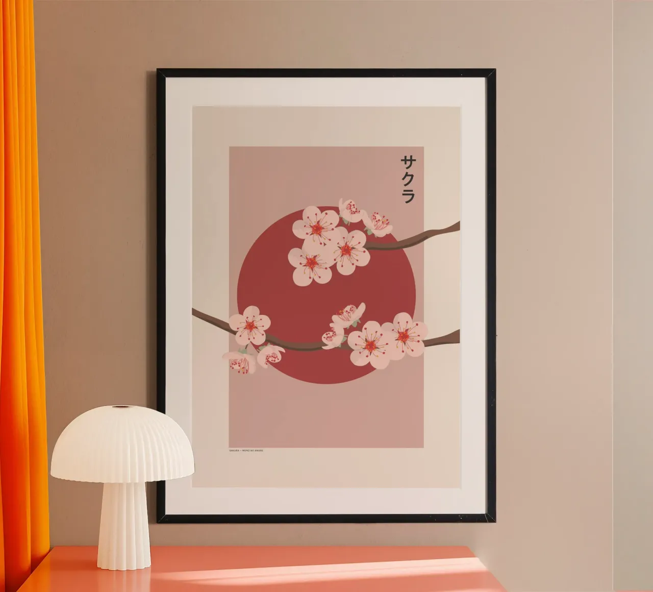 Sakura poster by PurePeachStudio