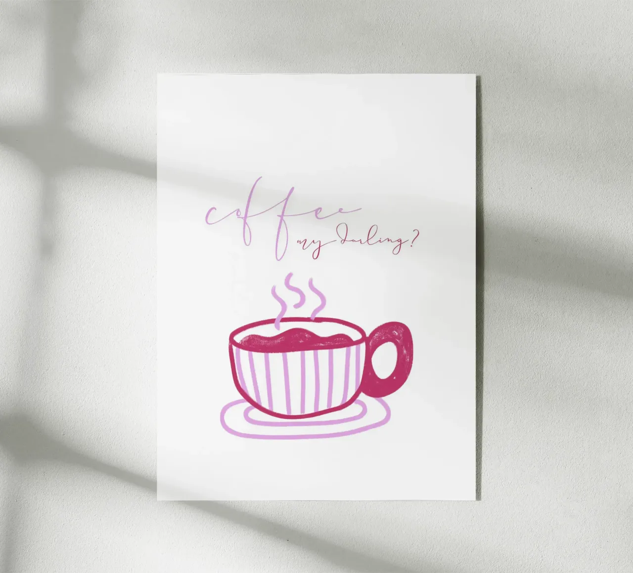 caffè mio caro? plexiglass da ArtDesign by KBK