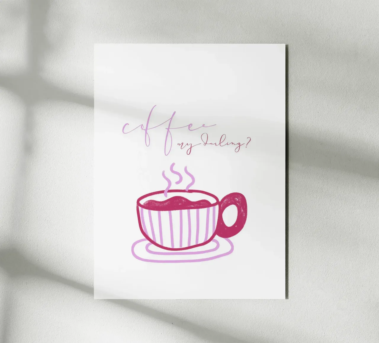 caffè mio caro? alluminio dibond da ArtDesign by KBK