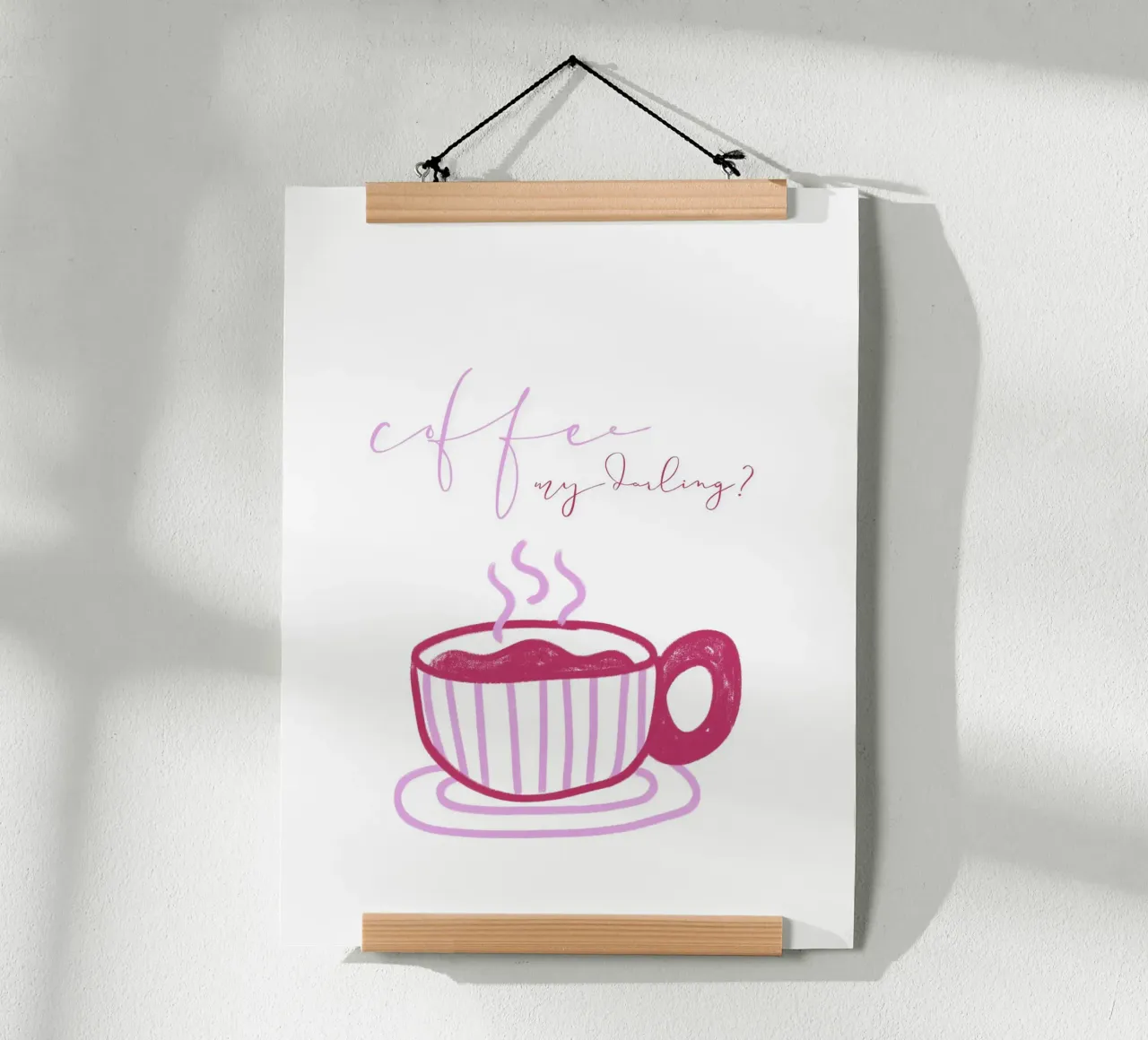 caffè mio caro? carta hahnemühle da ArtDesign by KBK