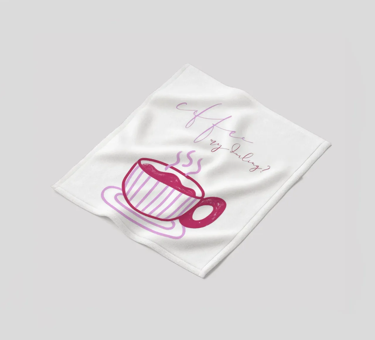 caffè mio caro? coperta in pile da ArtDesign by KBK