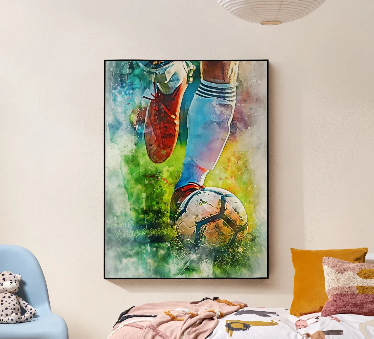 Calcio 9 plexiglass da Mateo