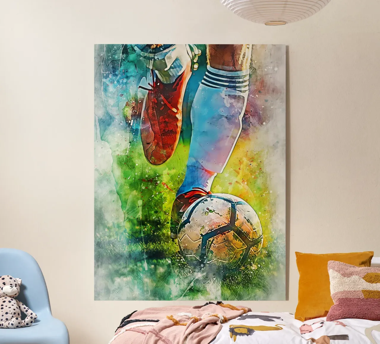 Calcio 9 plexiglass da Mateo