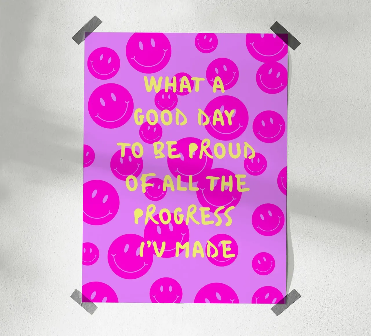 WHAT A GOOD DAY TO BE PROUD OF ALL THE PROGRESS I'V MADE hahnemühle by ArtDesign by KBK