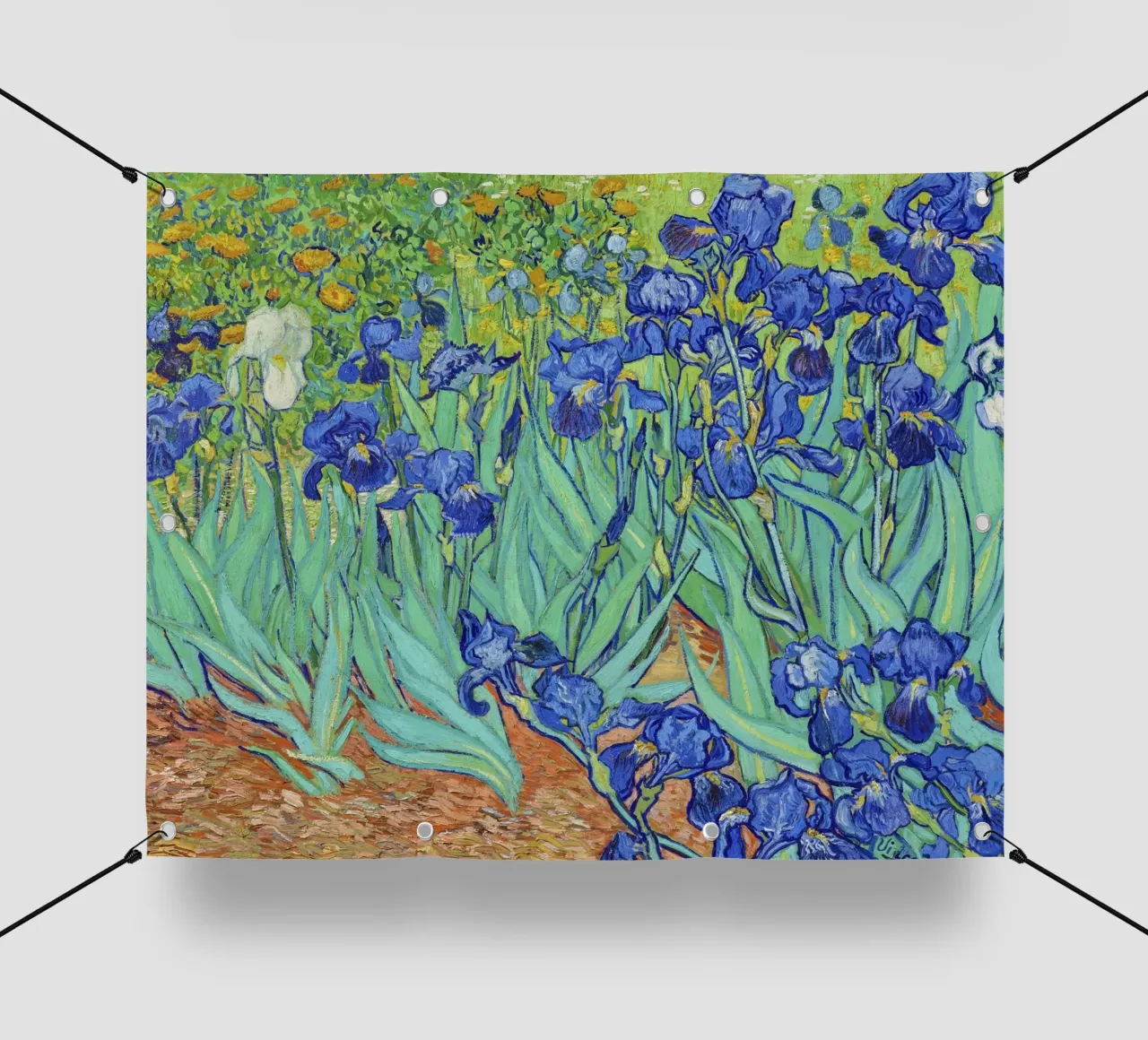 Vincent van Gogh Iris in un vaso (1890) telo in pvc da Chérie Prints