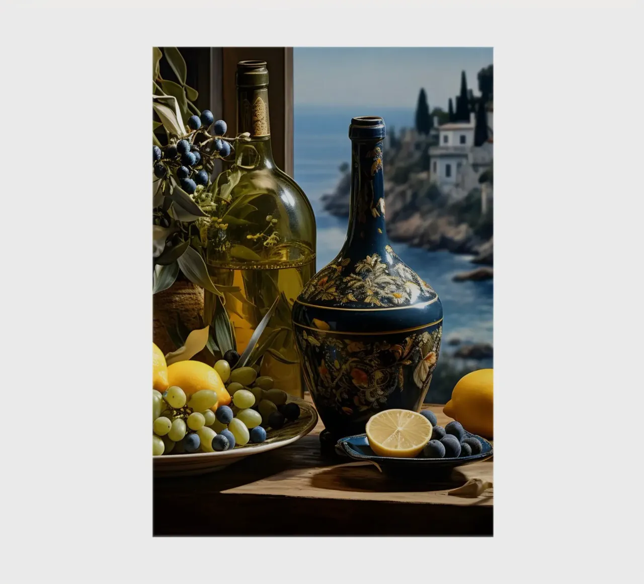 Still life 01 notebook by M-Ulrich-Digital Art