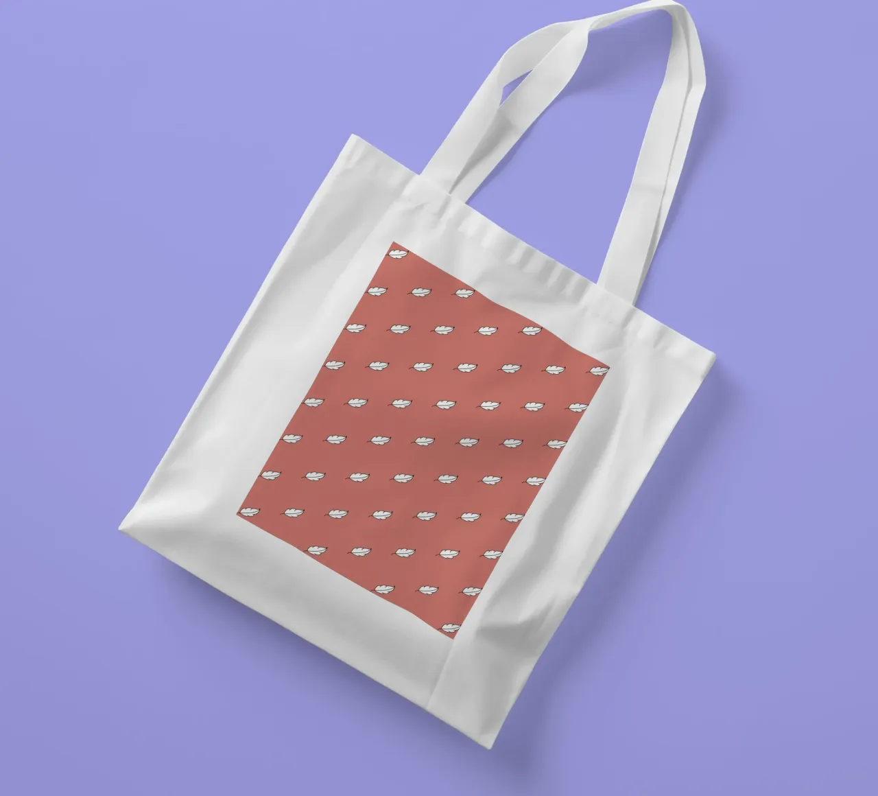 Feather Pattern #1 borsa in juta da kathrinmay