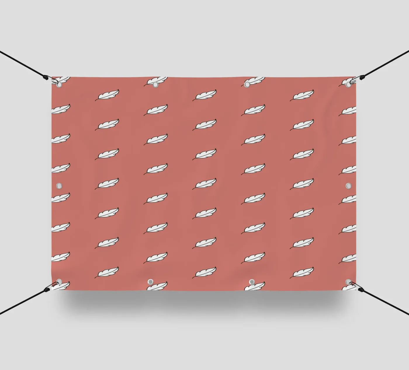 Feather Pattern #1 PVC Plane von kathrinmay