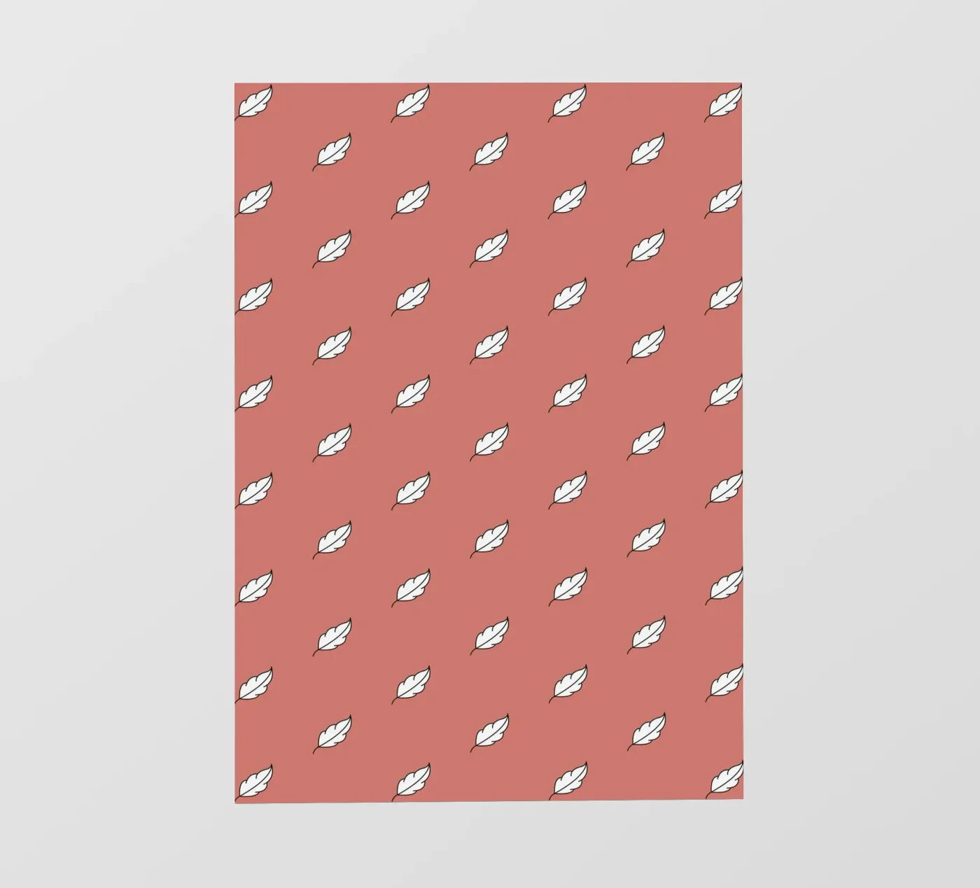 Feather Pattern #1 PVC Plane von kathrinmay