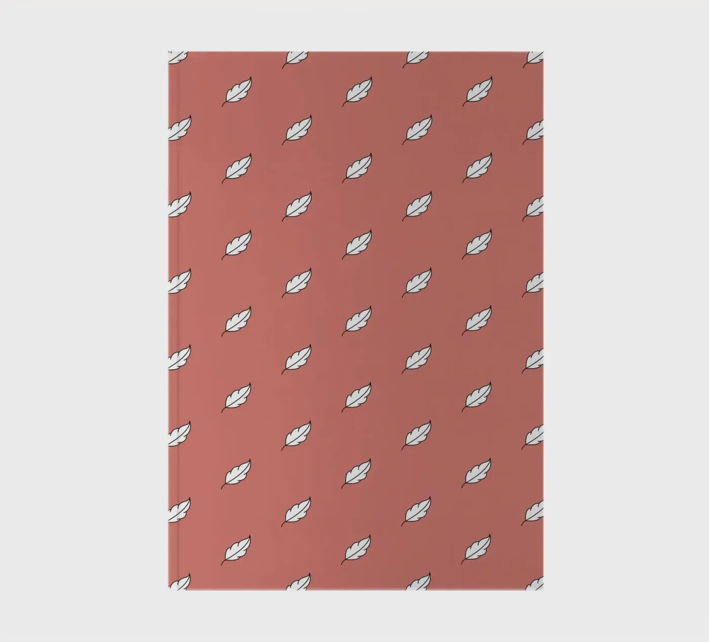 Feather Pattern #1 Notizbuch von kathrinmay