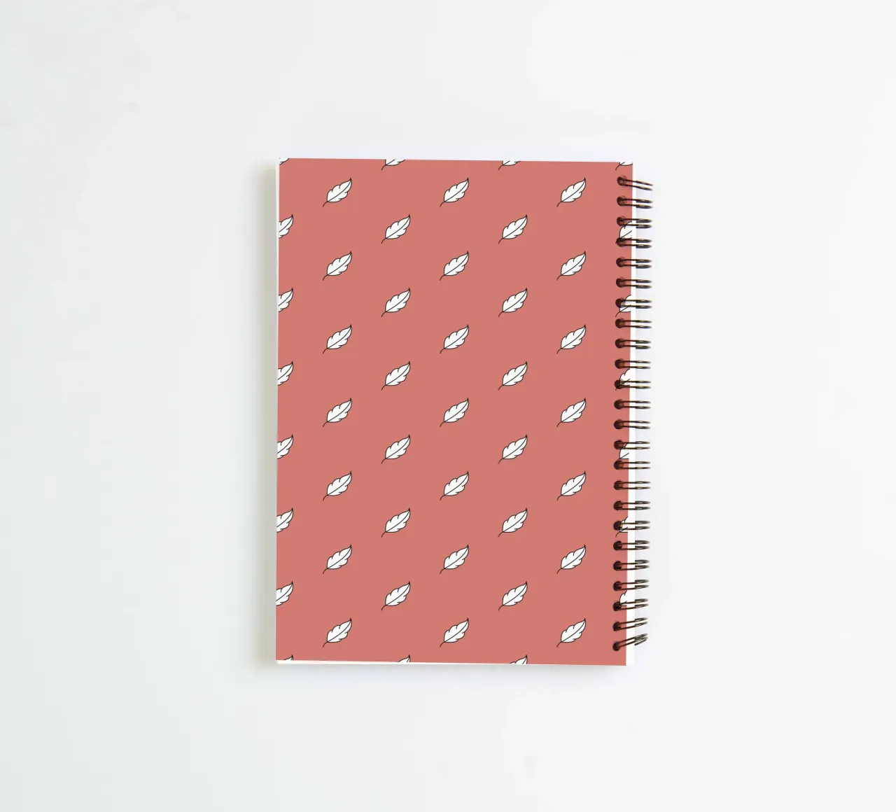 Feather Pattern #1 diario ad anelli da kathrinmay