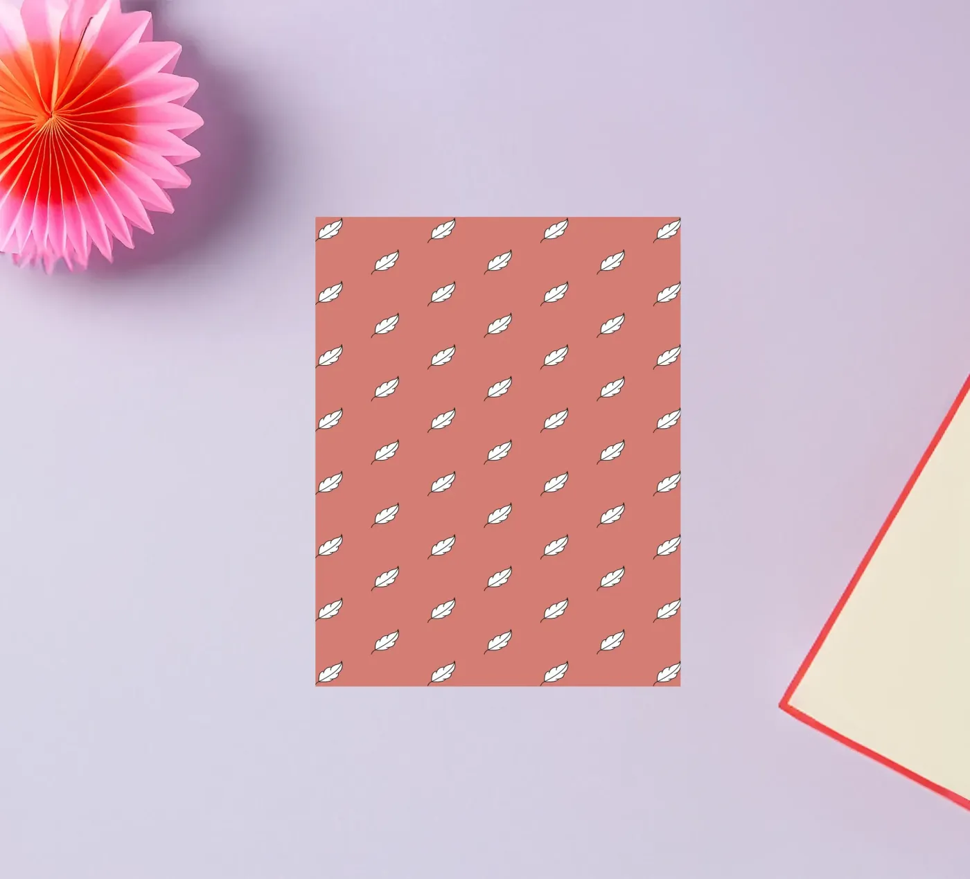 Feather Pattern #1 Sticker von kathrinmay