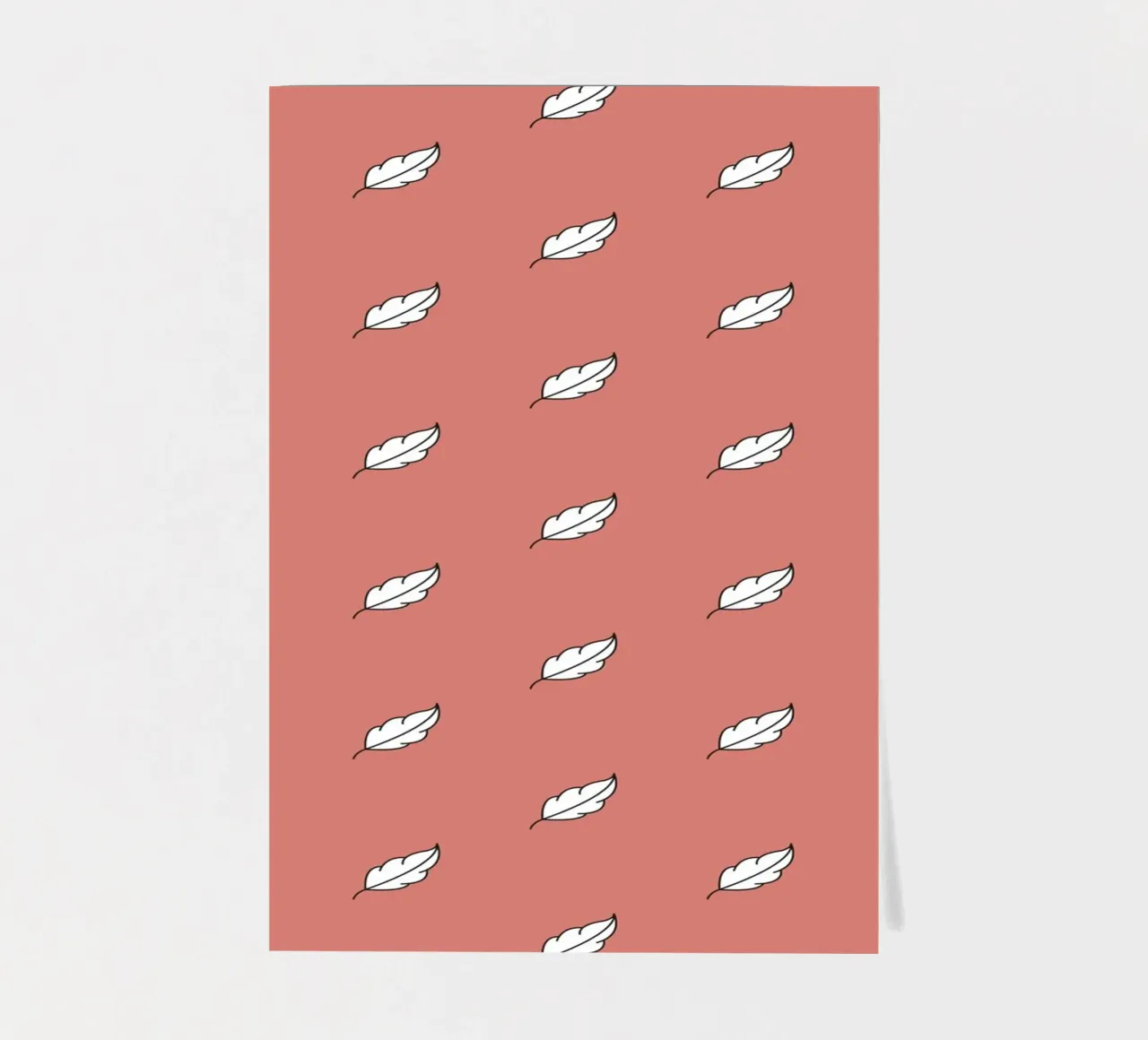 Feather Pattern #1 sticker sheet by kathrinmay