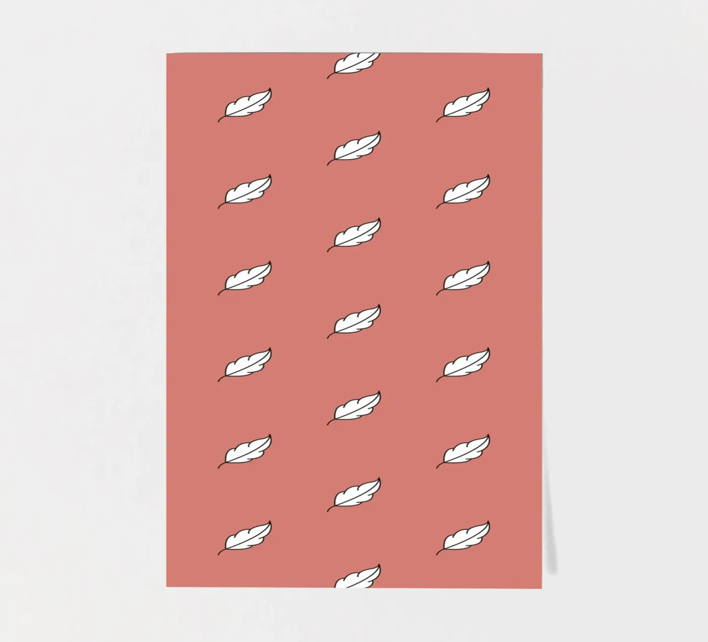 Feather Pattern #1 Stickerbogen von kathrinmay