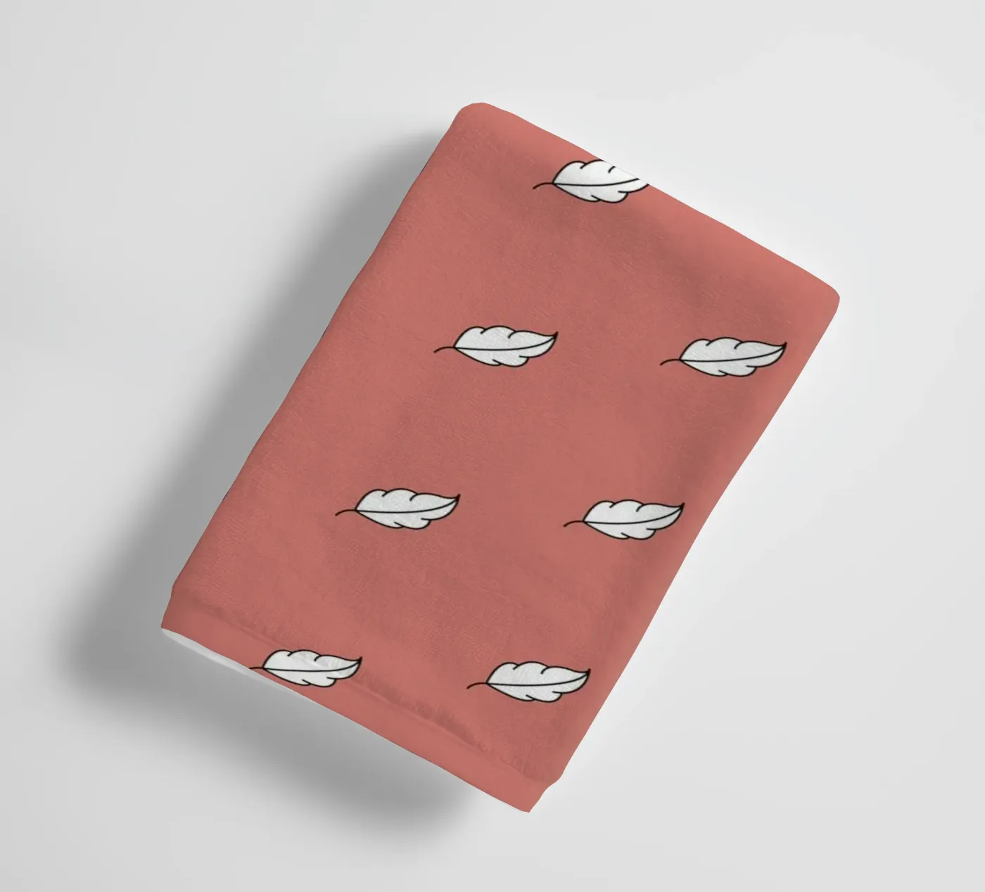 Feather Pattern #1 towel by kathrinmay