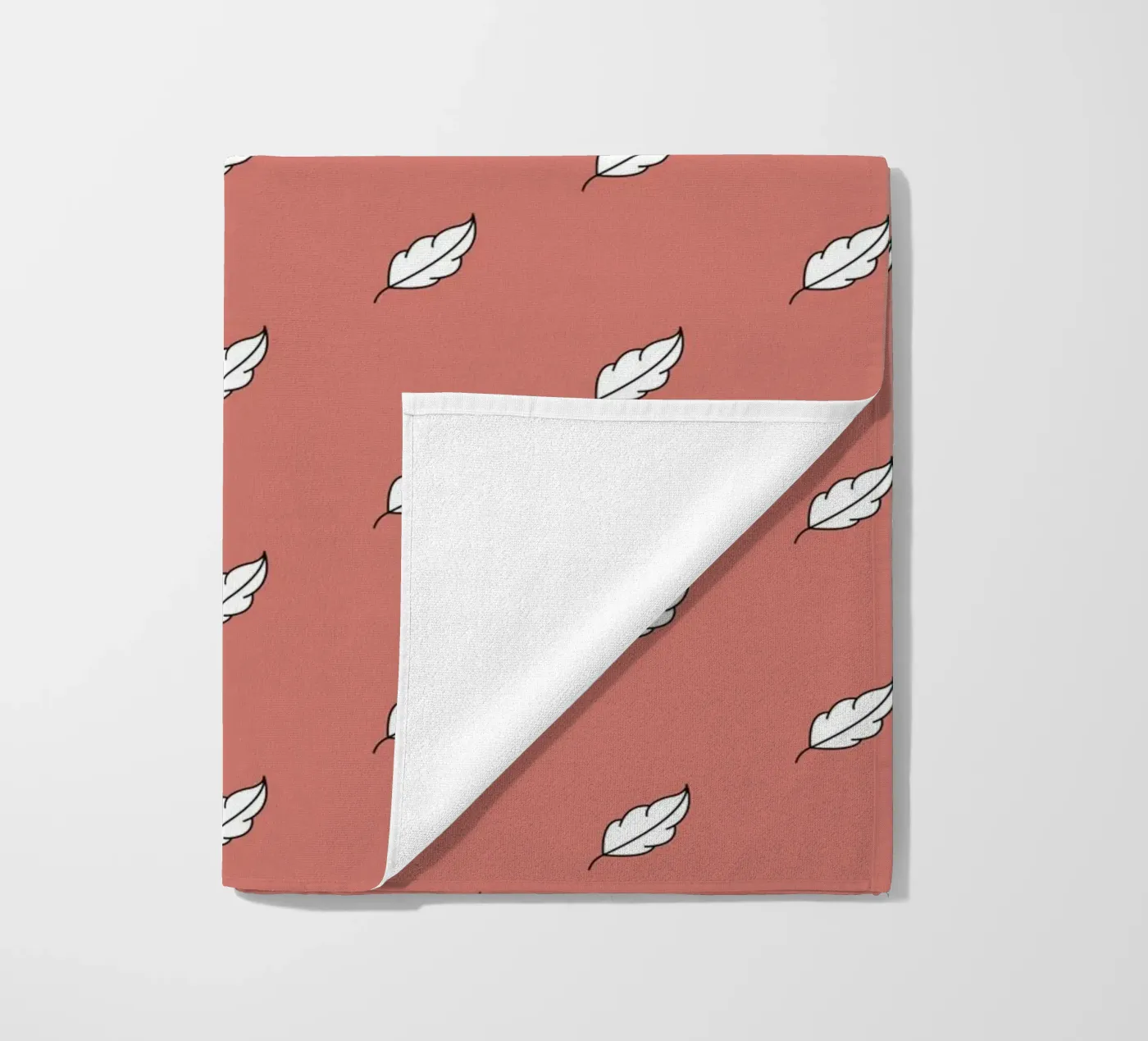 Feather Pattern #1 Strandtuch von kathrinmay
