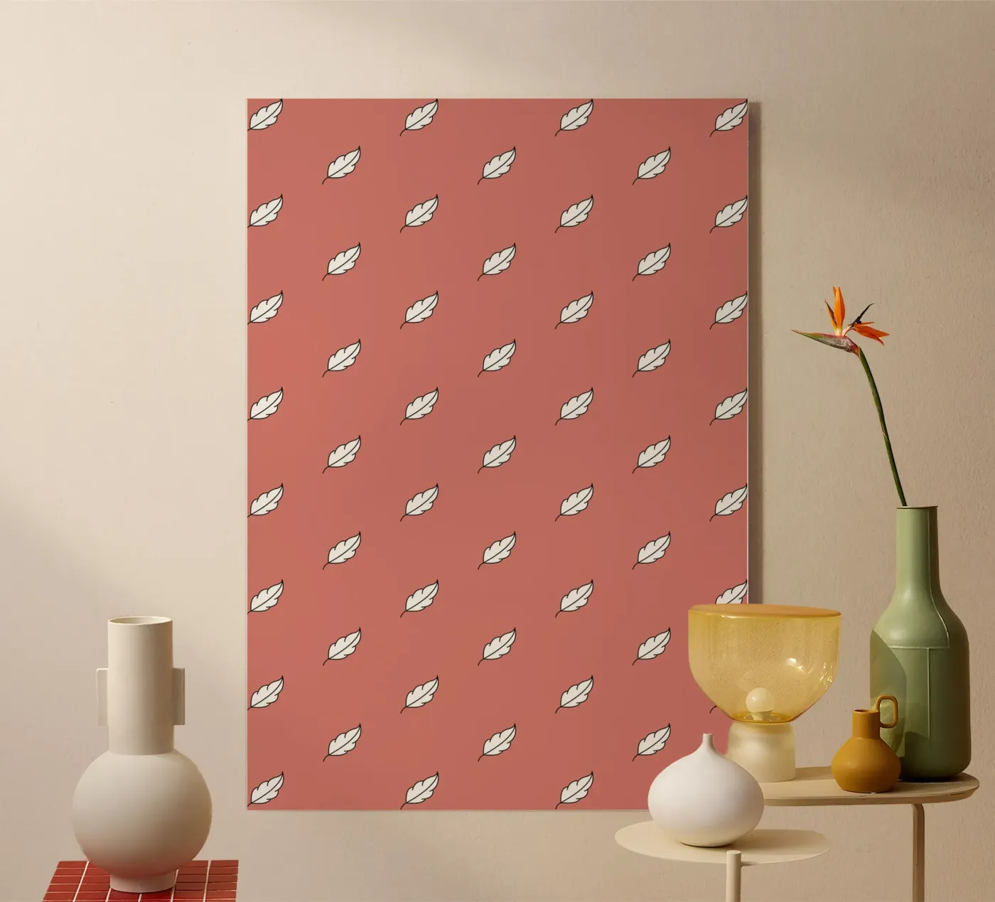 Feather Pattern #1 acryl van kathrinmay