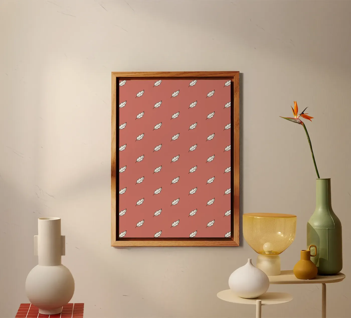 Feather Pattern #1 forex-plaat van kathrinmay