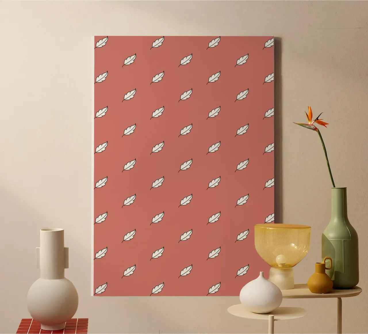 Feather Pattern #1 tela da kathrinmay