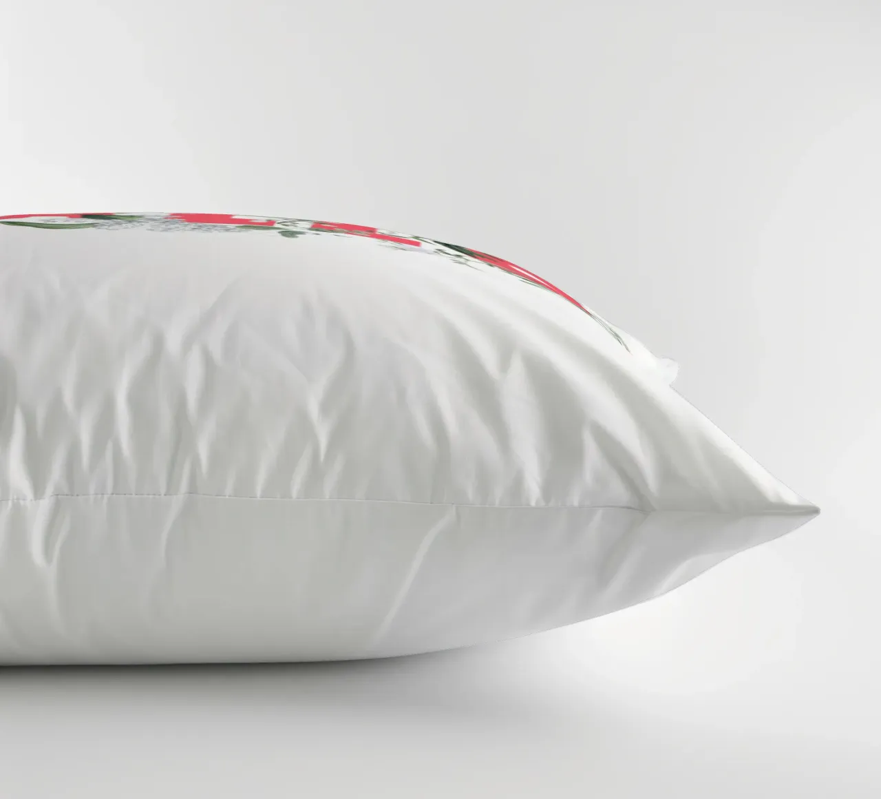 Ciao Fiori e Insetti Rosso Bianco cuscino da Studio Frances M