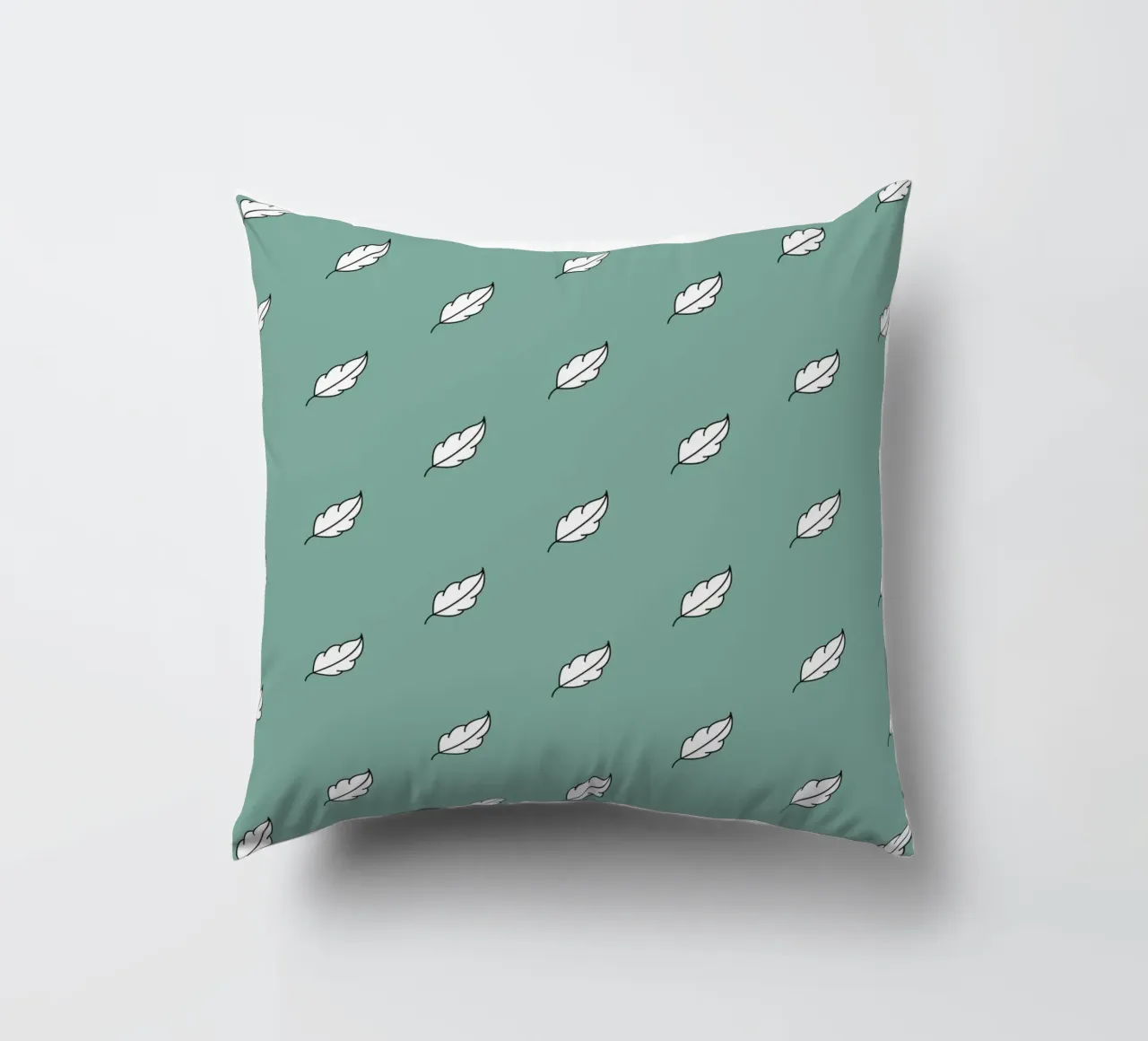 Feather Pattern #2 Kissen von kathrinmay