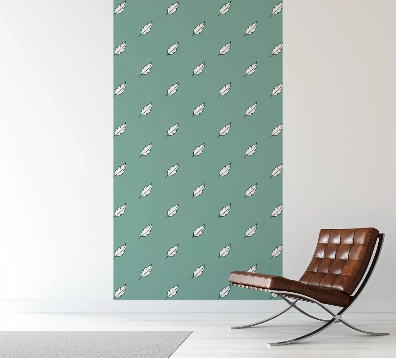 Feather Pattern #2 fotobehang van kathrinmay