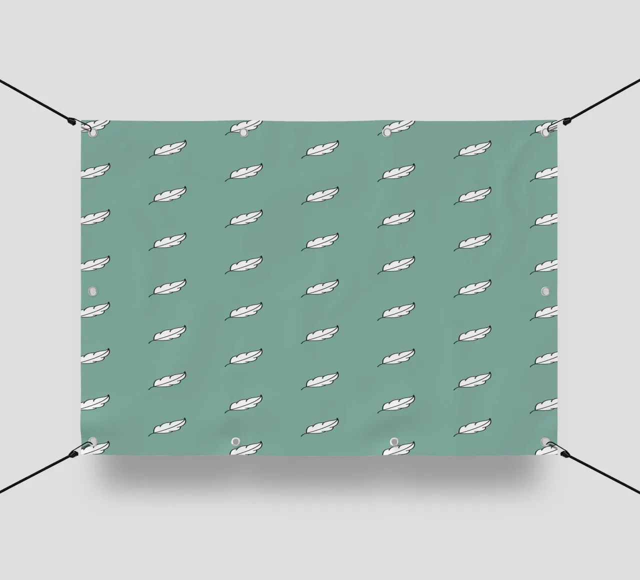 Feather Pattern #2 telo in pvc da kathrinmay