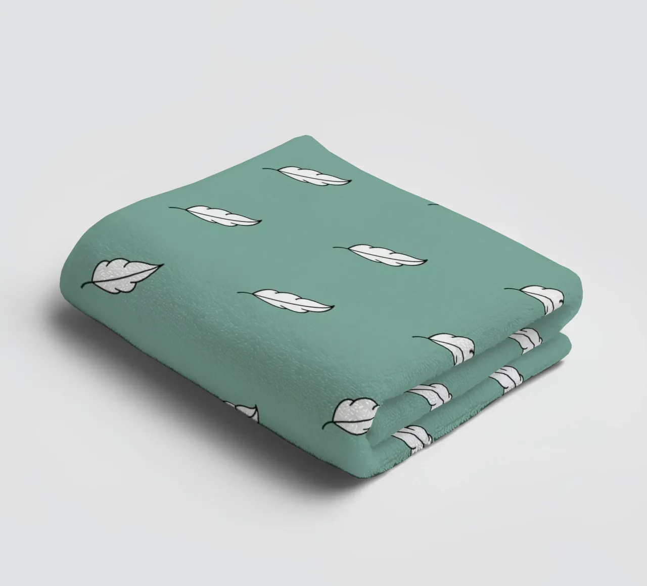 Feather Pattern #2 asciugamano da bagno da kathrinmay