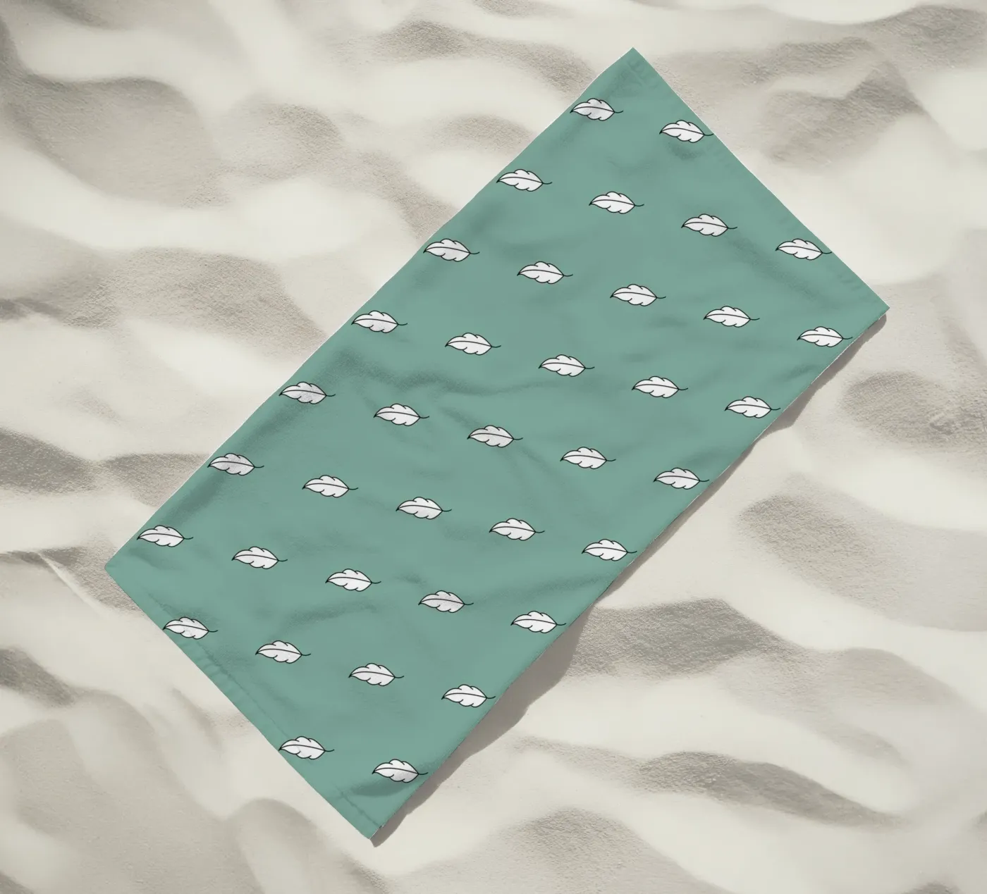 Feather Pattern #2 Strandtuch von kathrinmay