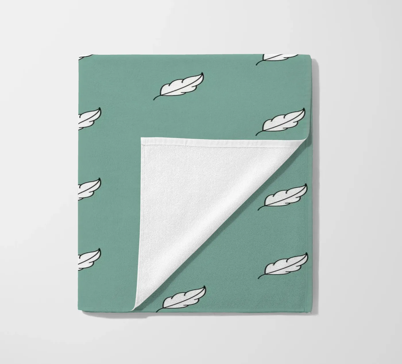 Feather Pattern #2 Strandtuch von kathrinmay