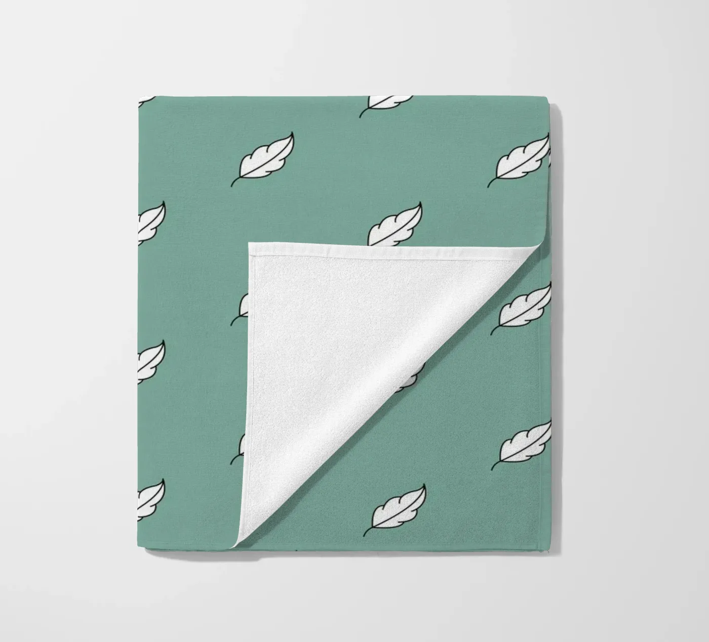 Feather Pattern #2 Strandtuch von kathrinmay