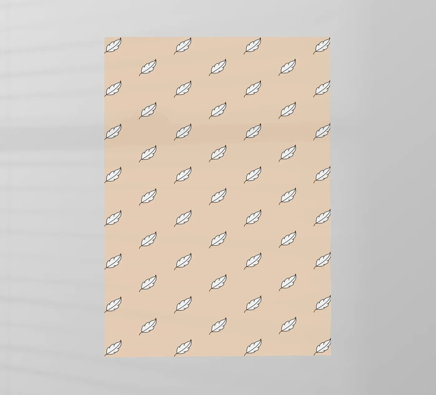 Feather Pattern #3 Backlit Folie von kathrinmay